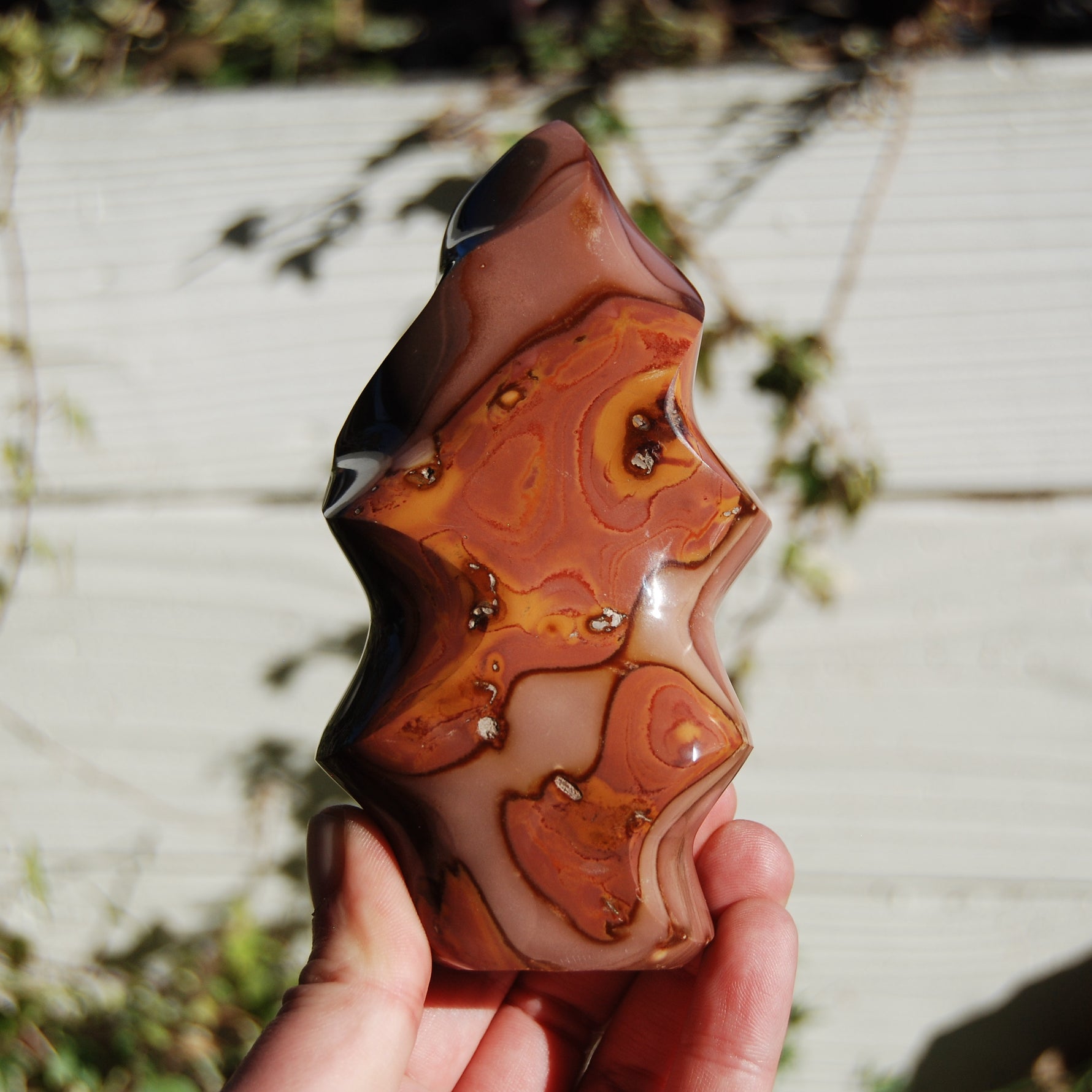 Polychrome Jasper Crystal Flame