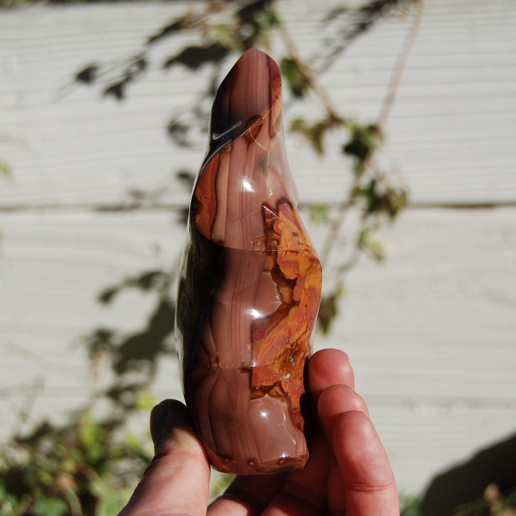 Polychrome Jasper Crystal Flame