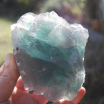 Fluorite Crystal Specimen Blue Green Teal