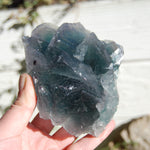 Fluorite Crystal Specimen Blue Green Teal