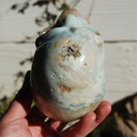 Chinese Amazonite Crystal Skull Hand Carved