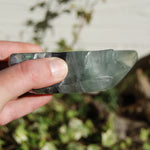 Rainbow Fluorite Carved Crystal Star Shaped Bowl