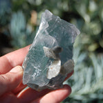 Raw Fluorite Crystal Specimen Blue Green Teal