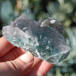 Raw Fluorite Crystal Specimen Blue Green Teal