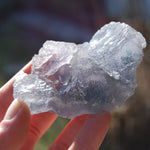 Raw Fluorite Crystal Specimen Blue Green Teal