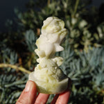 Lantian Jade Sleeping Mermaid Crystal Carving