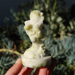 Lantian Jade Sleeping Mermaid Crystal Carving