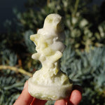 Lantian Jade Sleeping Mermaid Crystal Carving