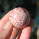 Rhodochrosite Crystal Gemstone Sphere