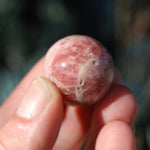 Rhodochrosite Crystal Gemstone Sphere