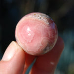 Rhodochrosite Crystal Gemstone Sphere