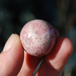 Rhodochrosite Crystal Gemstone Sphere