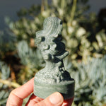 Lushan Jade Sleeping Mermaid Crystal Carving