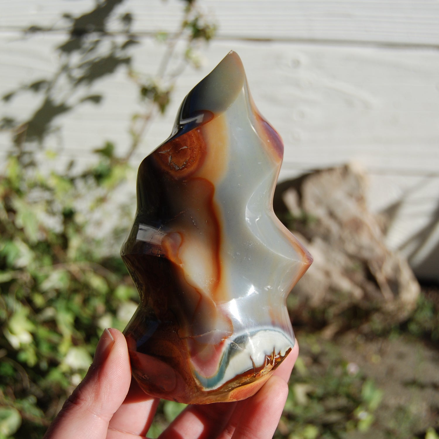 Polychrome Jasper Crystal Flame