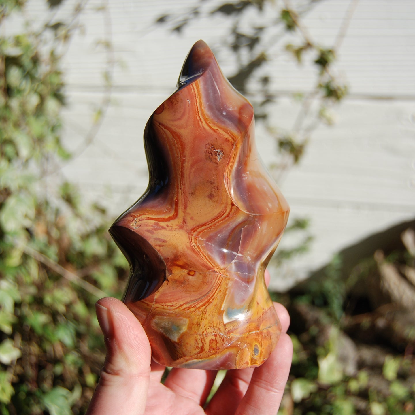 Polychrome Jasper Crystal Flame