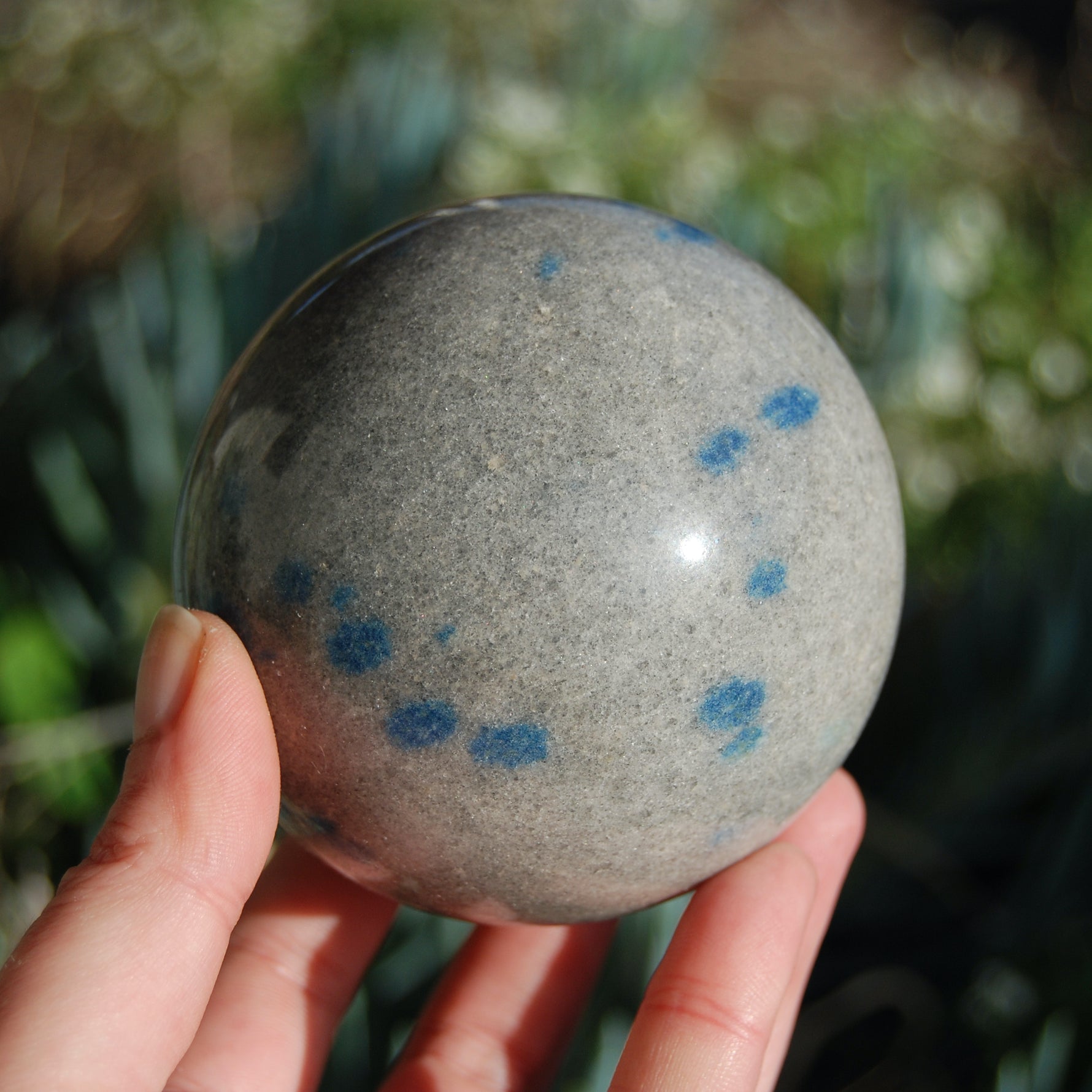 Apatite in Cleavelandite Crystal Sphere