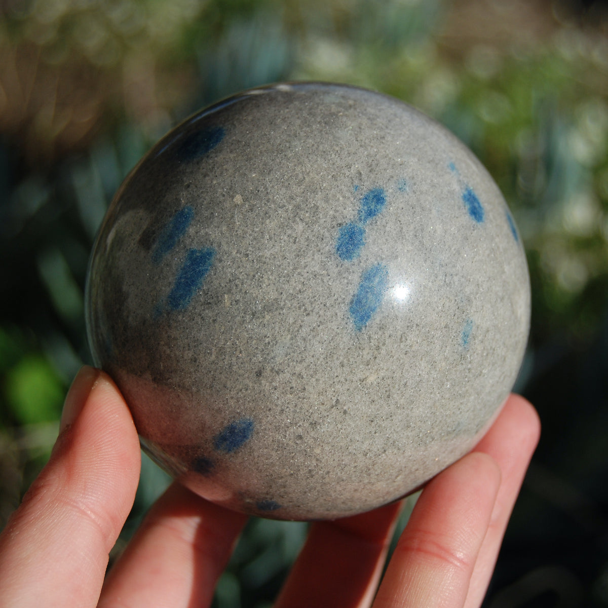 Apatite in Cleavelandite Crystal Sphere