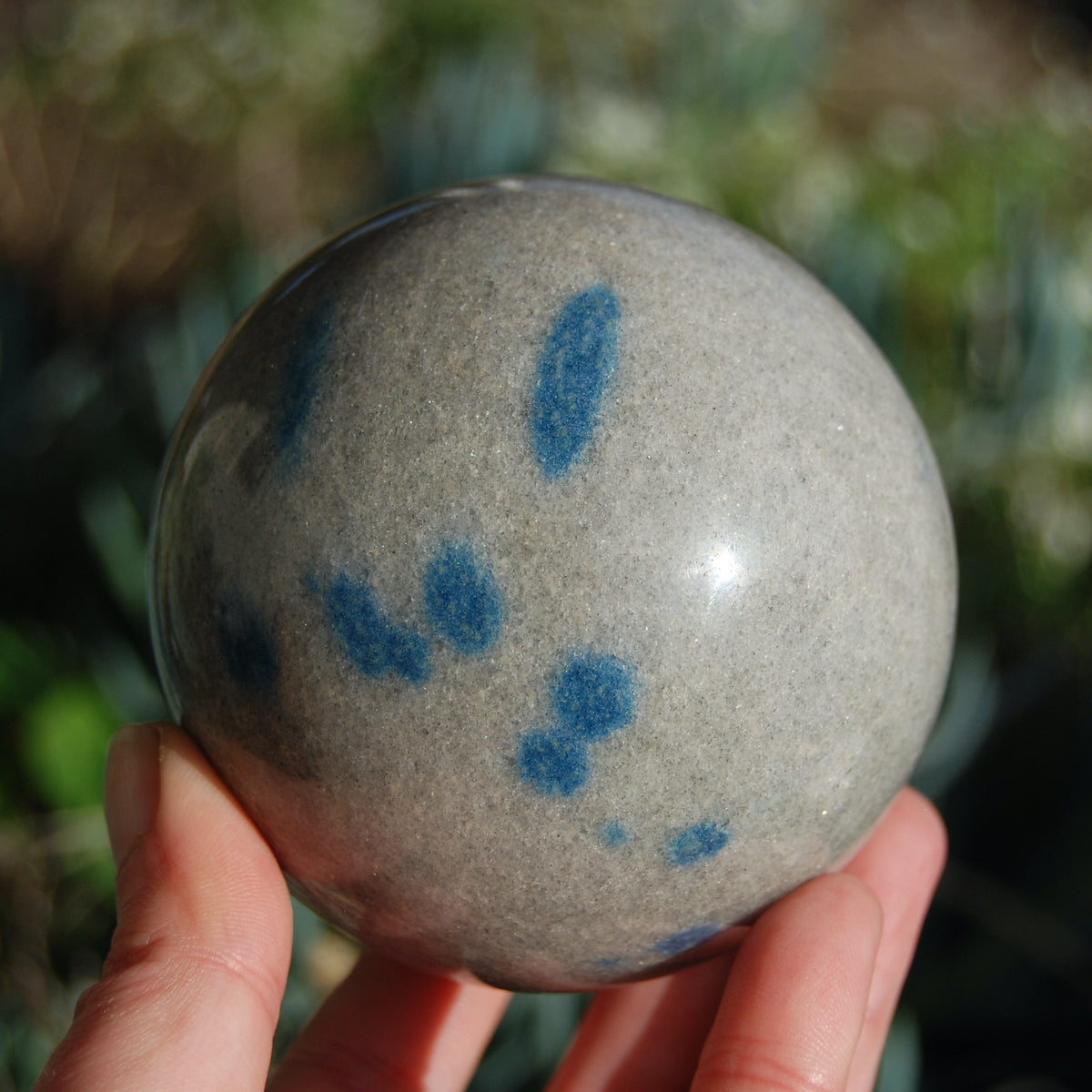 Apatite in Cleavelandite Crystal Sphere