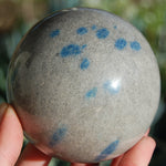 Apatite in Cleavelandite Crystal Sphere
