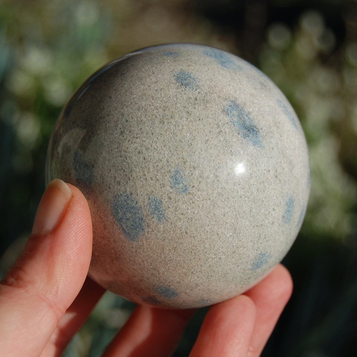 Apatite in Cleavelandite Crystal Sphere