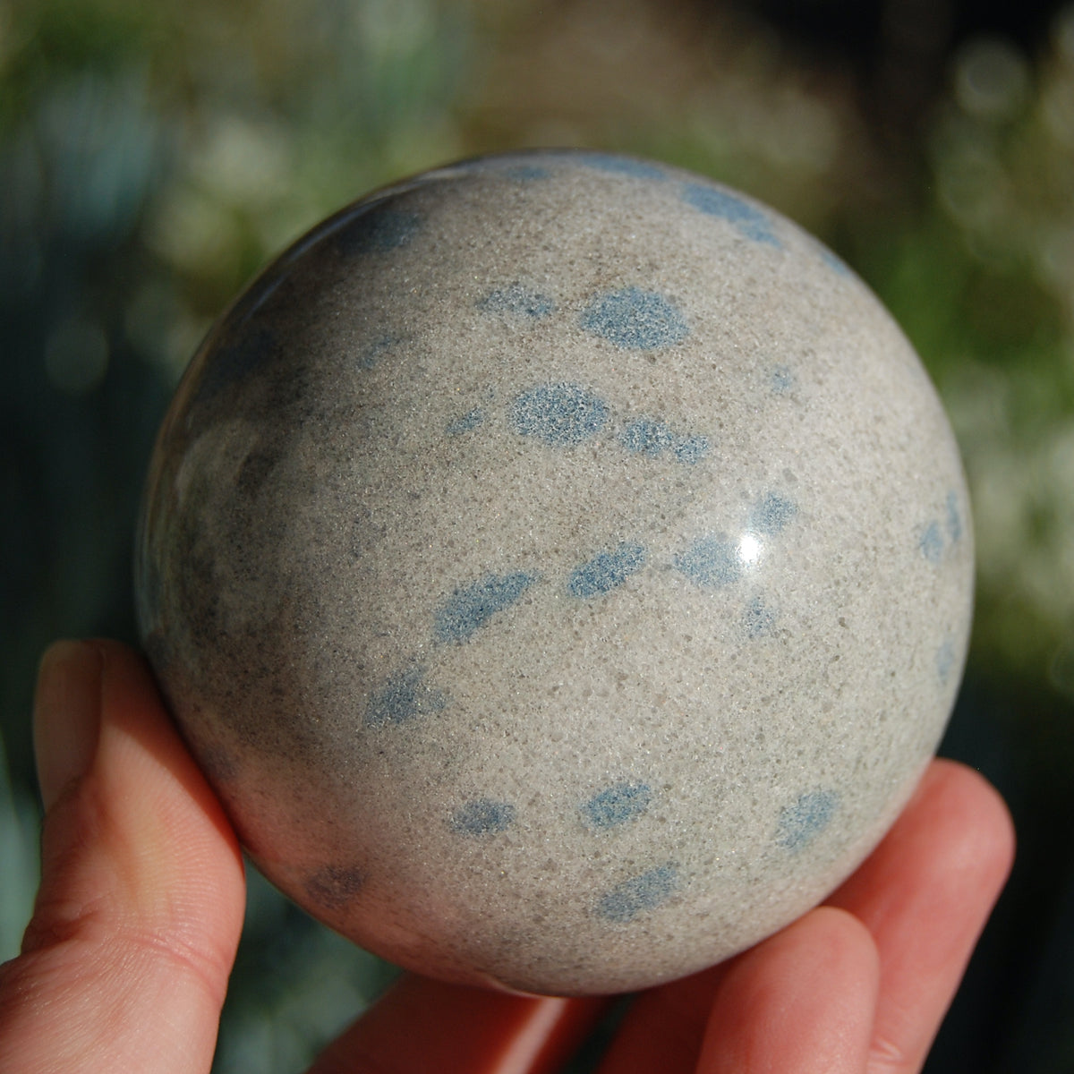 Apatite in Cleavelandite Crystal Sphere