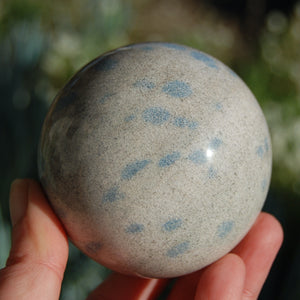 Large K2 Azurite Stone Bracelet Sphere Healing Crystals