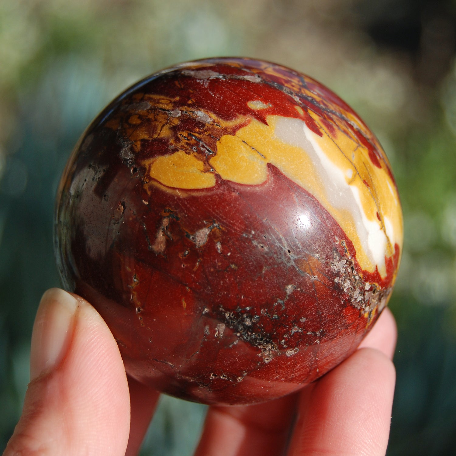 Mookaite Jasper Crystal Sphere