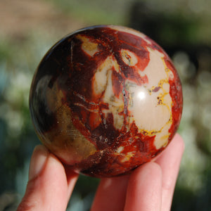 Mookaite Jasper Crystal Sphere