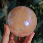 HUGE Aura Star Rose Quartz Crystal SphereHUGE Aura Star Rose Quartz Crystal Sphere