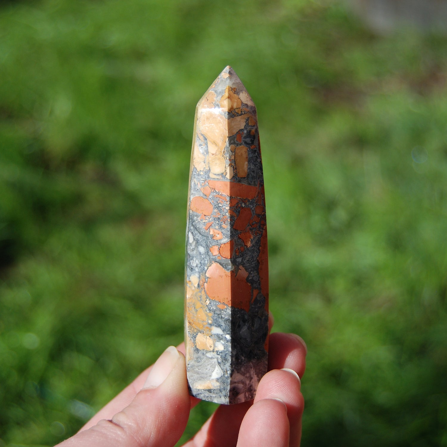 Maligano Jasper Crystal Tower