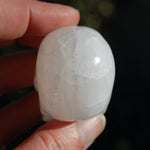 Clear Quartz Crystal Skull Realistic Carving