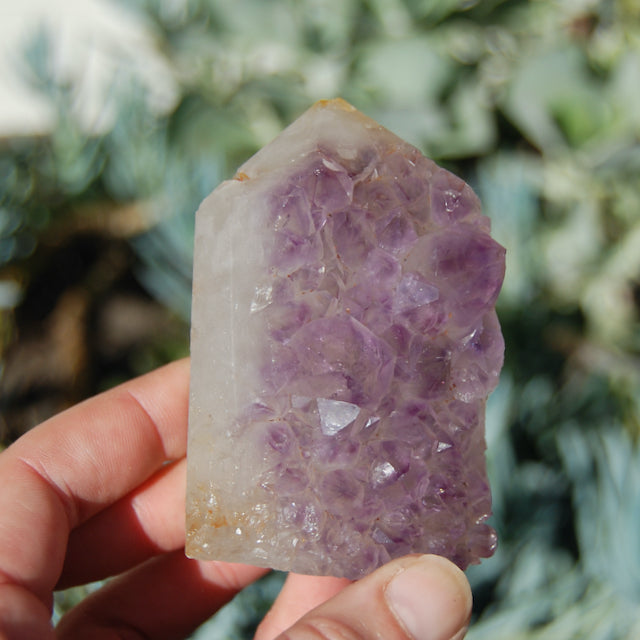 Amethyst Quartz Crystal Cluster Tower Cathedral
