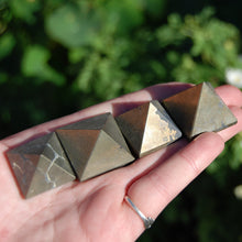 Load image into Gallery viewer, Pyrite Crystal Pyramid 
