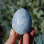 Blue Calcite Crystal Egg