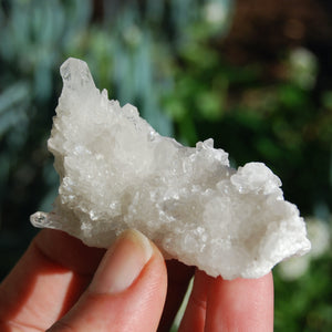 Raw Clear Quartz Crystal Cluster From Brazil