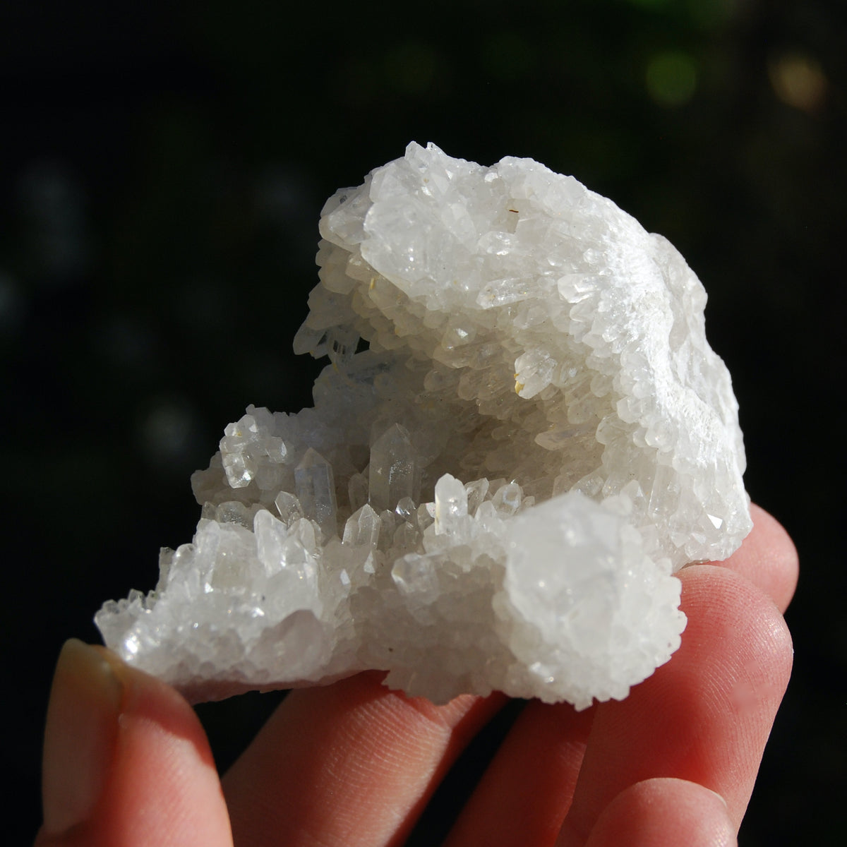 Sugar Quartz Crystal Cluster From Madagascar 