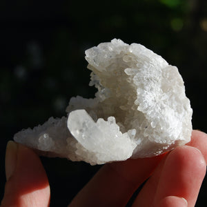 Sugar Quartz Crystal Cluster From Madagascar 