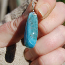 Load image into Gallery viewer, Larimar Gemstone Pendant for Necklace
