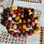 Mookaite Jasper Crystal Bracelet 10mm Natural Gemstone Beads