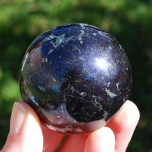 Load image into Gallery viewer, RARE Covellite Crystal Sphere, Blue Covellite Crystal, Peru

