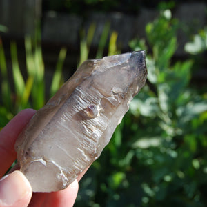 Elestial Amethyst Quartz Crystal, Chiredzi Amethyst, Zimbabwe