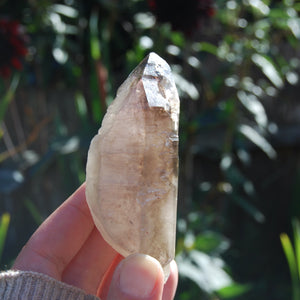 Elestial Amethyst Quartz Crystal, Chiredzi Amethyst, Zimbabwe