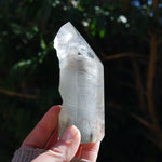 RARE Blue Amphibole Quartz Crystal Tower, Blue Angel Phantom Quartz, Brazil