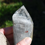 RARE Blue Amphibole Quartz Crystal Tower, Blue Angel Phantom Quartz, Brazil