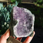 Amethyst Geode Crystal Cathedral Cluster Uruguay Self Standing