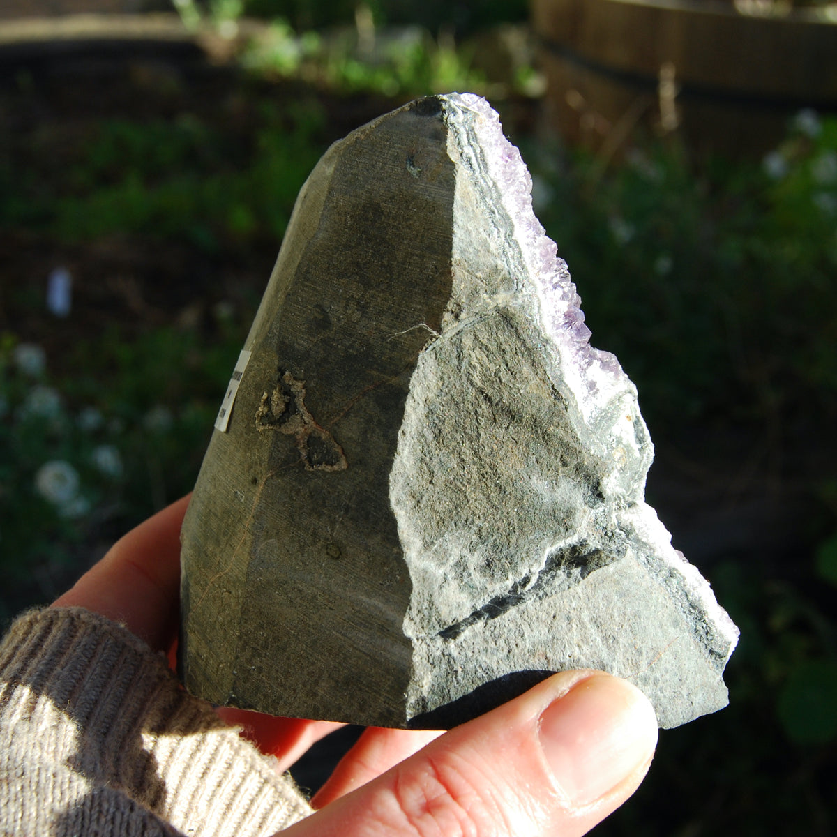 Amethyst Geode Crystal Cathedral Cluster Uruguay Self Standing