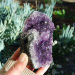 Amethyst Geode Crystal Cathedral Cluster Uruguay Self Standing