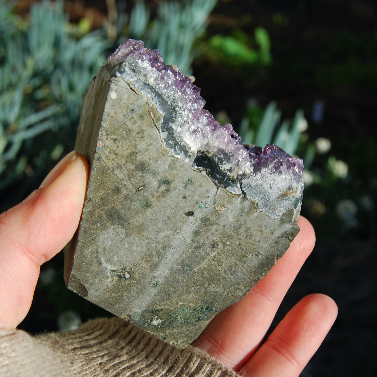 Amethyst Geode Crystal Cathedral Cluster Uruguay Self Standing