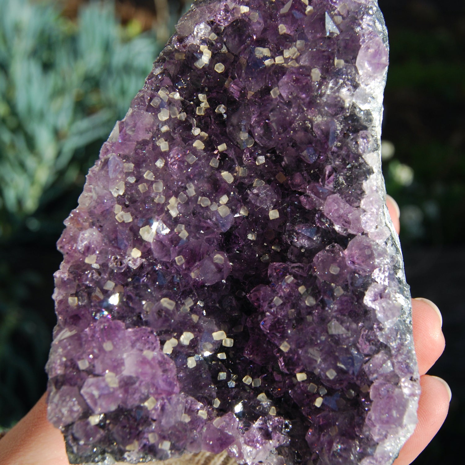 Amethyst Geode Crystal Cathedral Cluster Uruguay Self Standing