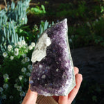 Amethyst Geode Crystal Cathedral Cluster Uruguay Self Standing